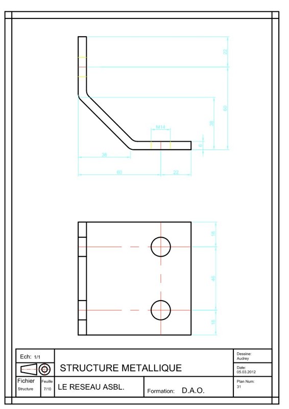 Structure bâtiment