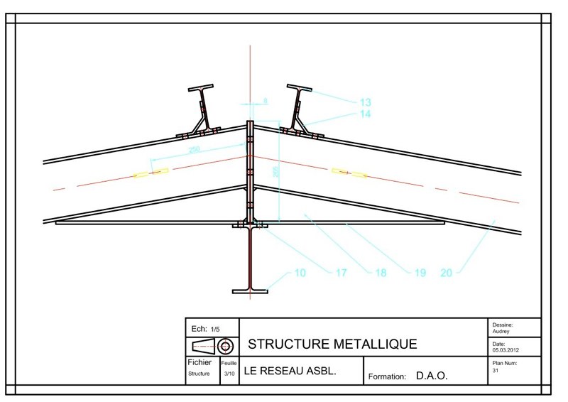 Structure bâtiment