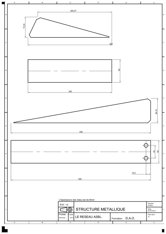 Structure bâtiment