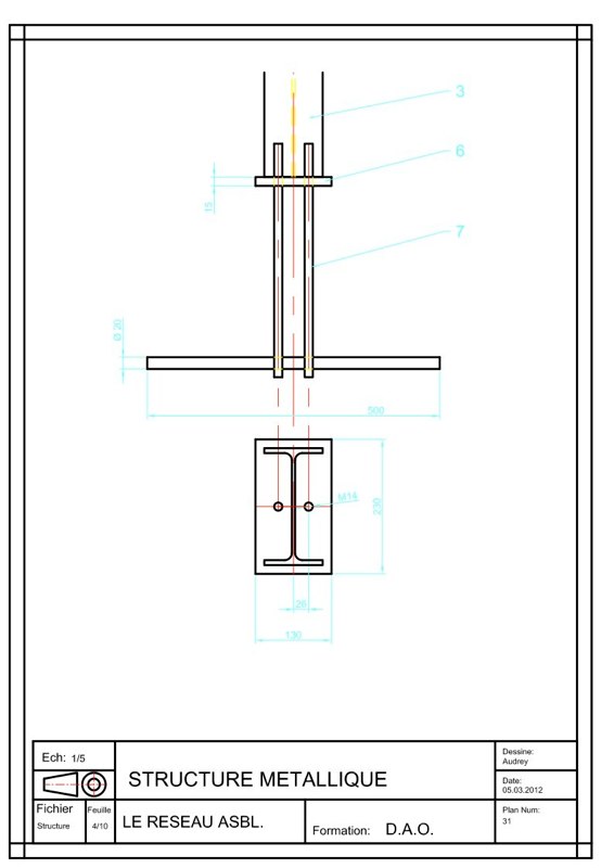 Structure bâtiment